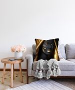 - Sonil-K-3415-Gorsel2 - Realhomes  Afrika Kadın İnsan Figürlü Modern Dekoratif Raşel Kadife Yastık Kırlent Kılıfı Realhomes