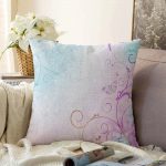 Realhomes Özel tasarım Dijital Baskılı Modern Raşel Kadife Yastık Kırlent Kılıfı Realhomes