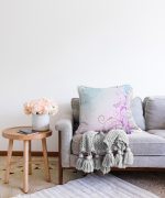 Realhomes Özel tasarım Dijital Baskılı Modern Raşel Kadife Yastık Kırlent Kılıfı Realhomes