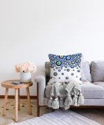 - Sonil-K-3717-Gorsel2 - Realhomes Realhomes Nazar Boncuğu Motifli Dijital Baskılı Modern Raşel Kadife Yastık Kırlent Kılıfı Realhomes