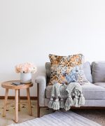 Realhomes Leopar Motifli Dijital Baskılı Raşel Kadife Yastık Kırlent Kılıfı Realhomes