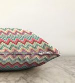 Modern Ebru Desen Dijital Baskılı Dekoratif Raşel Kadife Yastık Kırlent Kılıfı Realhomes