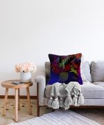 Realhomes Özel Tasarım Dijital Baskılı Modern Raşel Kadife Yastık Kırlent Kılıfı Realhomes