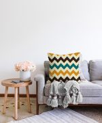 - Sonil-K-414-Gorsel2 - Realhomes  Modern Zigzag Desen Dijital Baskılı Dekoratif Raşel Kadife Yastık Kırlent Kılıfı Realhomes