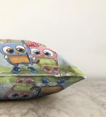 Sevimli Kediler Dijital Baskılı Dekoratif Raşel Kadife Yastık Kırlent Kılıfı Realhomes