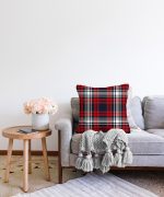 Modern Sanat Tasarımlı Dijital Baskılı Raşel Kadife Yastık Kırlent Kılıfı Realhomes