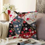 Modern Tasarımlı Dijital Baskılı Raşel Kadife Yastık Kırlent Kılıfı Realhomes