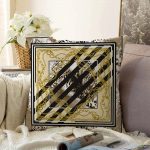 Modern Desenli Özel Tasarım Dijital Baskılı Raşel Kadife Yastık Kırlent Kılıfı Realhomes