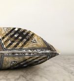 Modern Desenli Özel Tasarım Dijital Baskılı Raşel Kadife Yastık Kırlent Kılıfı Realhomes