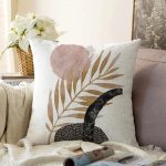 Realhomes Bohemian Özel Tasarım Dekoratif Raşel Kadife Yastık Kırlent Kılıfı Realhomes