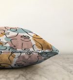 Realhomes Bohomian Rustic Özel Tasarım Dijital Baskılı Raşel Kadife Kırlent Kılıfı Realhomes