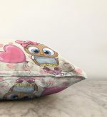 Realhomes Özel Tasarımlı Dijital Baskılı Çocuk Odası Raşel Kadife Yastık Kırlent Kılıfı Realhomes