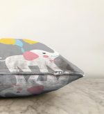 Realhomes Özel Tasarımlı Dijital Baskılı Çocuk Odası Raşel Kadife Yastık Kırlent Kılıfı Realhomes