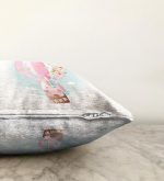 Uçan Balon Desenli Dijital Baskılı Çocuk Odası Raşel Kadife Yastık Kırlent Kılıfı Realhomes