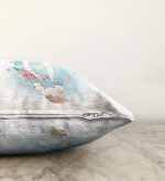 Beyaz Zeminde Uçan Balon Desenli Dijital Baskılı Çocuk Odası Raşel Kadife Kırlent Kılıfı Realhomes