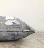 Unicorn Özel Tasarımlı At Motifli Çocuk Odası Raşel Kadife Yastık Kırlent Kılıfı Realhomes