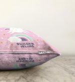 - Sonil-K-4327p-Gorsel3 - Realhomes Unicorn Özel Tasarımlı At Motifli Çocuk Odası Raşel Kadife Yastık Kırlent Kılıfı Realhomes