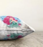 - Sonil-K-4331b-Gorsel3 - Realhomes Beyaz Zeminde Denizkızı Tasarımlı Dijital Baskılı Çocuk Odası Raşel Kadife Yastık Kılıfı Realhomes