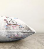 Realhomes Özel Tasarımlı Dijital Baskılı Çocuk Odası Raşel Kadife Yastık Kırlent Kılıfı Realhomes