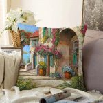 Realhomes Özel Tasarımlı Dijital Baskılı Çocuk Odası Raşel Kadife Yastık Kırlent Kılıfı Realhomes