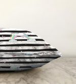 Siyah Beyaz Çizgili Unicorn Atlar Çocuk Odası Raşel Kadife Yastık Kırlent Kılıfı Realhomes