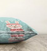 - Sonil-K-4355-Gorsel3 - Realhomes  Christmas Ayıcık Desenli Özel Tasarım Çocuk Odası Raşel Kadife Yastık Kırlent Kılıfı Realhomes