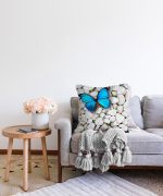 Realhomes Özel Tasarımlı Dijital Baskılı Çocuk Odası Raşel Kadife Yastık Kırlent Kılıfı Realhomes