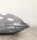 Gri Zeminde Bulutlar Özel Tasarımlı Çocuk Odası Raşel Kadife Yastık Kırlent Kılıfı Realhomes