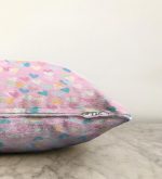 Pembe Zeminde Rengarenk Kalpler Çocuk Odası Raşel Kadife Yastık Kırlent Kılıfı Realhomes