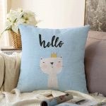 - Sonil-K-4383m-Gorsel1 - Realhomes  Hello Kedicik Özel Tasarımlı Bebek Odası Raşel Kadife Yastık Kırlent Kılıfı Realhomes
