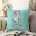 - Sonil-K-4389-Gorsel1 - Realhomes  Realhomes Özel Tasarımlı Dijital Baskılı Çocuk Odası Raşel Kadife Yastık Kırlent Kılıfı Realhomes