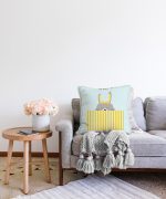 Realhomes Özel Tasarımlı Dijital Baskılı Çocuk Odası Raşel Kadife Yastık Kırlent Kılıfı Realhomes