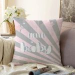 Realhomes Özel Tasarımlı Dijital Baskılı Çocuk Odası Raşel Kadife Yastık Kırlent Kılıfı Realhomes