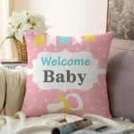 Realhomes Özel Tasarımlı Dijital Baskılı Çocuk Odası Raşel Kadife Yastık Kırlent Kılıfı Realhomes