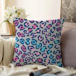 Realhomes Özel Tasarımlı Dijital Baskılı Çocuk Odası Raşel Kadife Yastık Kırlent Kılıfı Realhomes