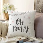 Realhomes Özel Tasarımlı Dijital Baskılı Çocuk Odası Raşel Kadife Yastık Kırlent Kılıfı Realhomes