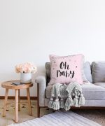 Realhomes Özel Tasarımlı Dijital Baskılı Çocuk Odası Raşel Kadife Yastık Kırlent Kılıfı Realhomes