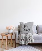 Realhomes Özel Tasarımlı Dijital Baskılı Çocuk Odası Raşel Kadife Yastık Kırlent Kılıfı Realhomes