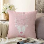 Realhomes Özel Tasarımlı Dijital Baskılı Çocuk Odası Raşel Kadife Yastık Kırlent Kılıfı Realhomes