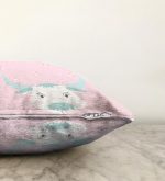 Realhomes Özel Tasarımlı Dijital Baskılı Çocuk Odası Raşel Kadife Yastık Kırlent Kılıfı Realhomes