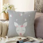 - Sonil-K-4522-Gorsel1 - Realhomes  Realhomes Özel Tasarımlı Dijital Baskılı Çocuk Odası Raşel Kadife Yastık Kırlent Kılıfı Realhomes