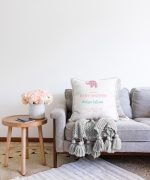 Realhomes Özel Tasarımlı Dijital Baskılı Çocuk Odası Raşel Kadife Yastık Kırlent Kılıfı Realhomes