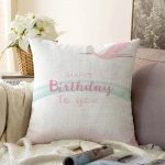 Realhomes Özel Tasarımlı Dijital Baskılı Çocuk Odası Raşel Kadife Yastık Kırlent Kılıfı Realhomes