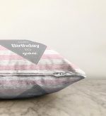 - Sonil-K-4558-Gorsel3 - Realhomes  Happy Birthday To You Tasarımlı Dijital Baskılı Bebek Odası Raşel Kadife Yastık Kırlent Kılıfı Realhomes