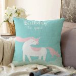 Realhomes Özel Tasarımlı Dijital Baskılı Çocuk Odası Raşel Kadife Yastık Kırlent Kılıfı Realhomes