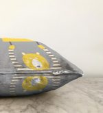 - Sonil-K-4583-Gorsel3 - Realhomes Pembe Zeminde Unicorn Geyikler Tasarımlı Çocuk Odası Raşel Kadife Yastık Kırlent Kılıfı Realhomes