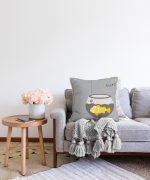 - Sonil-K-4588-Gorsel2 - Realhomes  Gri Zeminde Akvaryum Temalı Çocuk Odası Raşel Kadife Yastık Kırlent Kılıfı Realhomes