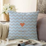 - Sonil-K-4592m-Gorsel1 - Realhomes  Mavi Gri Zigzaglı I Love Animal Desenli Çocuk Odası Raşel Kadife Yastık Kırlent Kılıfı Realhomes
