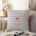 - Sonil-K-4593-Gorsel1 - Realhomes Pembe Gri Zigzaglı I Love Animal Desenli Çocuk Odası Raşel Kadife Yastık Kırlent Kılıfı Realhomes