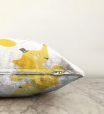 - Sonil-K-4594-Gorsel3 - Realhomes  Beyaz Zeminde Uçan Balonlar ve Fil Desenli Çocuk Odası Raşel Kadife Yastık Kırlent Kılıfı Realhomes